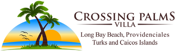 Crossing Palms Villa – Luxurious Mediterranean Beach Front Villa on Long Bay Beach Logo